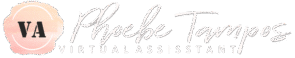 Brand logo of VA Phoebe Tampos, Virtual Assistant from the Philippines
